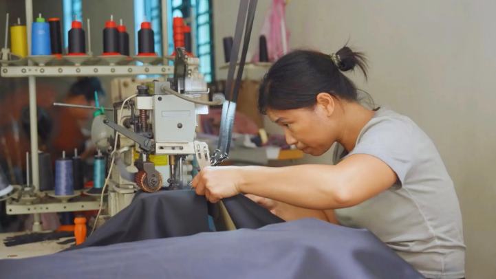 Nghề may ở Tam Hiệp 